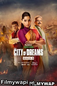 City Of Dreams (2023) Season 3 Hindi Web Series poster