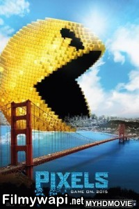 Pixels (2015) Hindi Dubbed poster