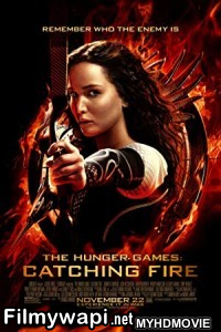 The Hunger Games Catching Fire (2013) Hindi Dubbed poster