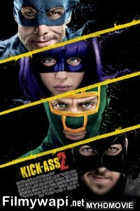 Kick Ass 2 (2013) Hindi Dubbed poster