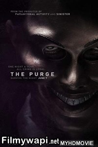 The Purge (2013) Hindi Dubbed poster