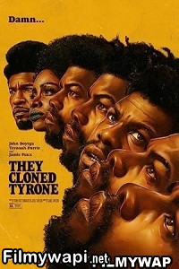 They Cloned Tyrone (2023) Hindi Dubbed poster