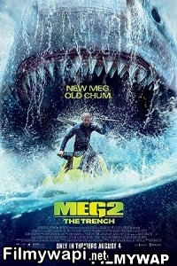 Meg 2 The Trench (2023) Hindi Dubbed poster