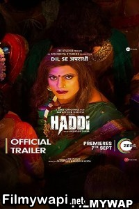 Haddi (2023) Hindi Movie poster