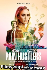 Pain Hustlers (2023) Hindi Dubbed poster