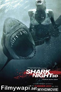 Shark Night (2011) Hindi Dubbed poster