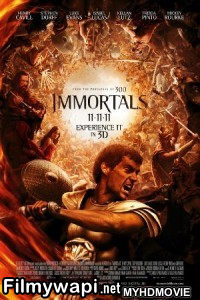 Immortals (2011) Hindi Dubbed poster