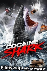 Cocaine Shark (2023) Hindi Dubbed poster