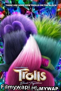 Trolls Band Together (2023) Hindi Dubbed poster