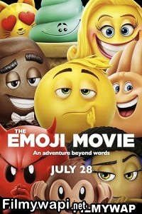 The Emoji Movie (2017) Hollywood Hindi Dubbed poster