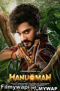 Hanu Man (2024) Hindi Dubbed Movie poster