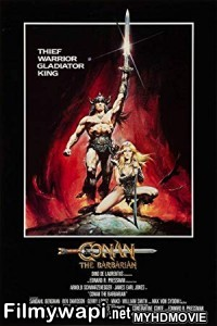 Conan The Barbarian (1982) Hindi Dubbed poster