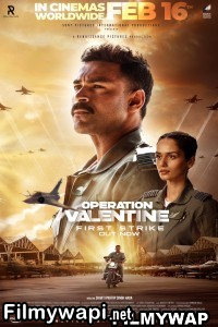 Operation Valentine (2024) Hindi Dubbed Movie poster